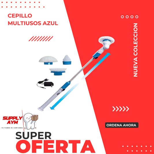 CEPILLO MULTIUSOS AZUL