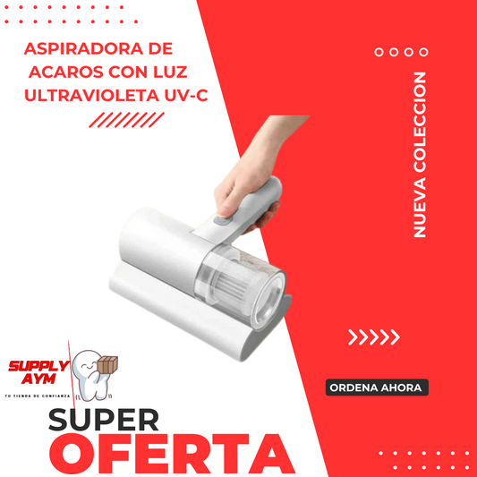 ASPIRADORA DE ACAROS CON LUZ ULTRAVIOLETA UV-C