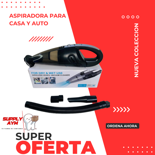 ASPIRADORA PARA CASA Y AUTO