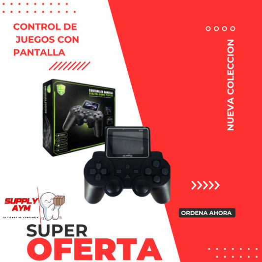CONTROL DE JUEGOS CON PANTALLA