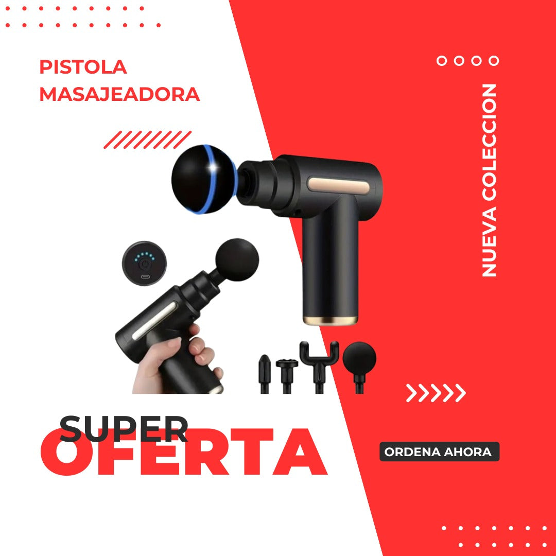 Pistola masajeadora
