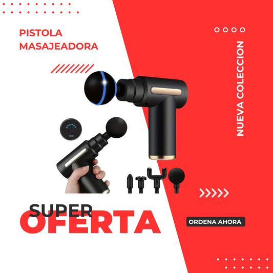 Pistola masajeadora